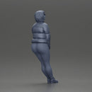 Woman leaning on the car wearing winter outfit and calm expression - Only-Games