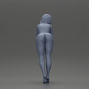 Naked Confident Girl Posing Playfully - Only-Games