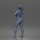 Naked Woman Posing with Hands on Hips