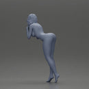 Naked Confident Girl Posing Playfully - Only-Games