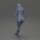 Naked Woman sitting on car - Only-Games