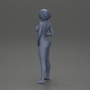 Naked Woman Striking Confident Pose - Only-Games