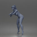 Naked Curvy Female Assets Posing With Bold Confidence