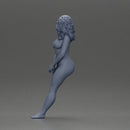 Naked Woman leaning to wall - Only-Games