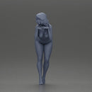 Naked Confident Girl Posing Playfully - Only-Games