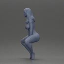 Naked Sexy girl sitting at home - Only-Games