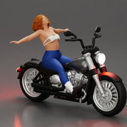 Boldly Riding Through the Air with a Powerful Motorbike Stance 2 - Only-Games
