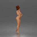 naked Woman Posing Elegantly