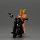 naked woman sitting on a motorcycle - Only-Games