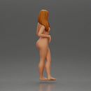 Naked Confident Style Holding a Drink - Only-Games