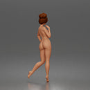 naked Woman Posing Elegantly