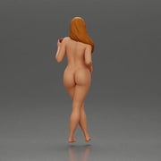 Naked Confident Style Holding a Drink - Only-Games