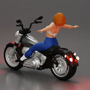 Boldly Riding Through the Air with a Powerful Motorbike Stance 2 - Only-Games