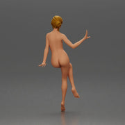 Naked woman Sitting on the Motorbike - Only-Games