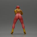 Bold Woman Riding a Sleek Motorcycle in jacket and cap - Only-Games