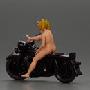 naked woman sitting on a motorcycle - Only-Games