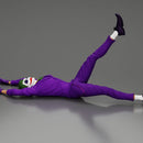 Joker sprawled laughing despite defeat plotting another wicked trick soon - Only-Games