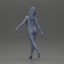 naked Girl embracing freedom rhythm grace and herself fully - Only-Games