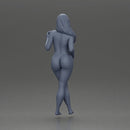 Naked Confident Style Holding a Drink - Only-Games