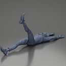 Joker sprawled laughing despite defeat plotting another wicked trick soon - Only-Games