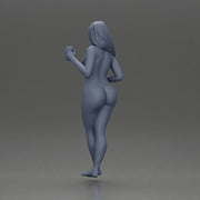 Naked Confident Style Holding a Drink - Only-Games
