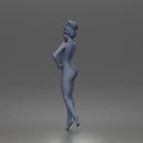 naked Woman Posing Elegantly