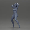 Naked Woman Posing on a Sleek Motorcycle - Only-Games