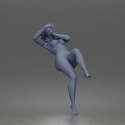 Naked Leaning Back Receiving Kiss - Only-Games
