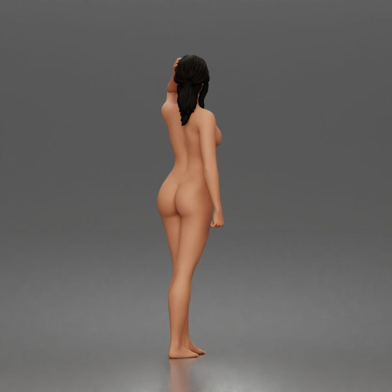 Naked Skater woman
