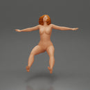 Naked Boldly Riding Through the Air with a Powerful Motorbike Stance - Only-Games