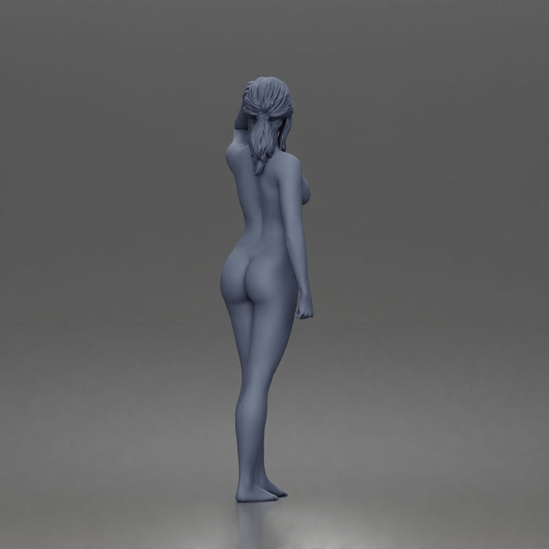 Naked Skater woman