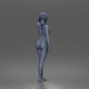 Naked Skater woman