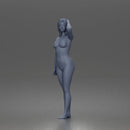 Naked Skater woman