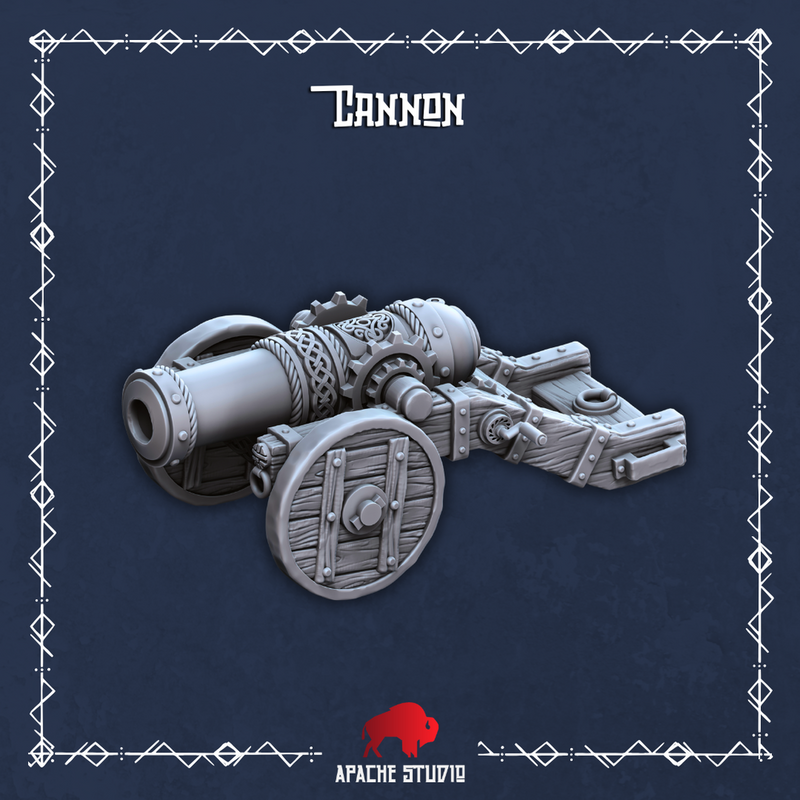 Forgeborn Clan: Cannon (dwarf unit) - Only-Games