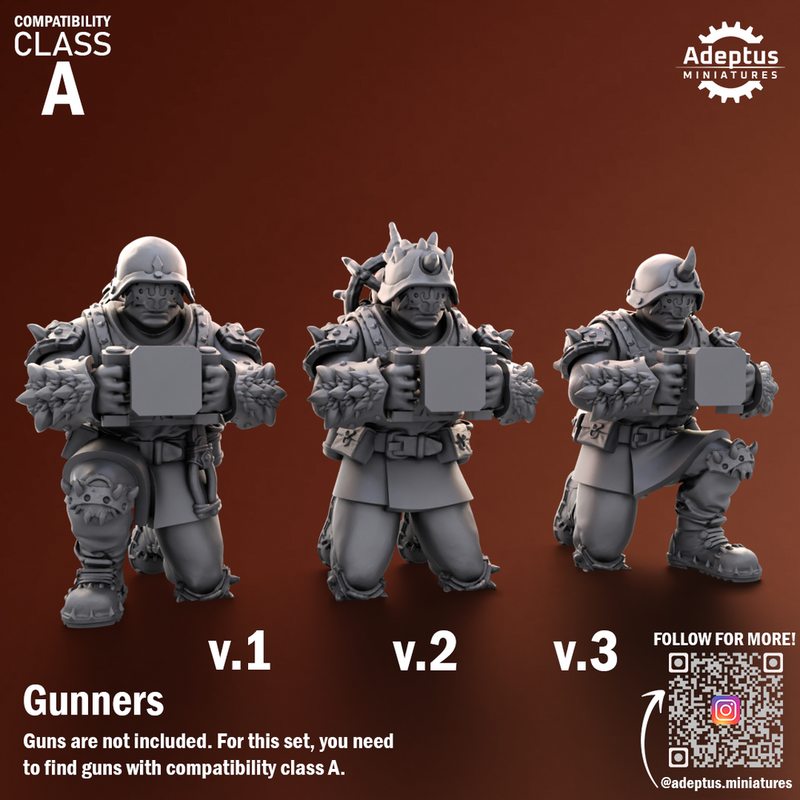 Heavy Weapons Team. Twisted Horde. Renegades and Heretics. Compatibility class A. - Only-Games