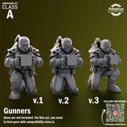 Heavy Weapons Team. Red Dune Regiment. Imperial Guard. Compatibility class A. - Only-Games