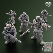 Squad. Sunscorch Regiment. Imperial Guard - Only-Games