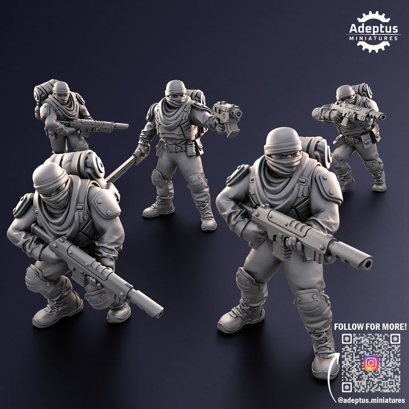 Squad. Sandshroud battalion. Imperial Guard - Only-Games