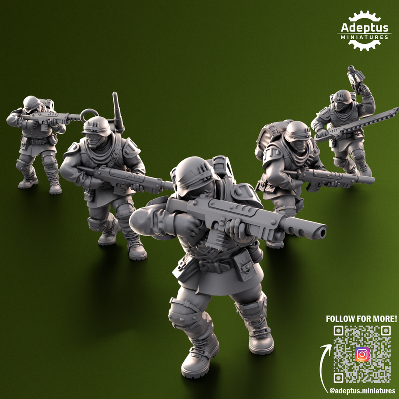 Squad. Shellcord Troopers. Imperial Guard - Only-Games