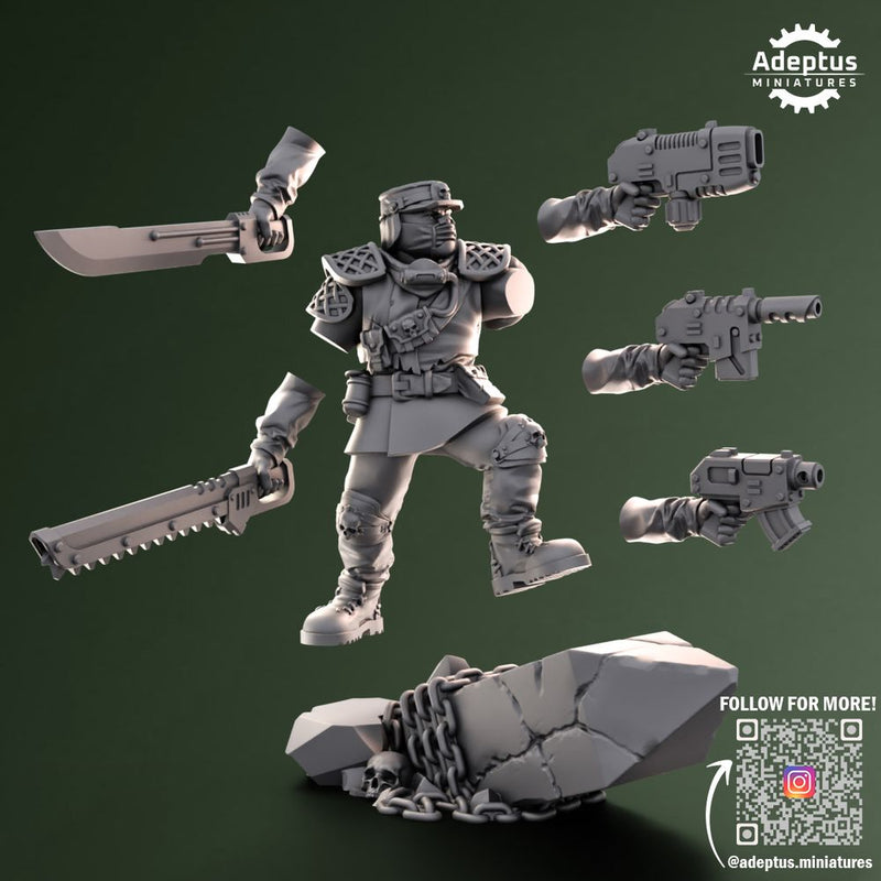 Commander. Sunscorch Regiment. Imperial Guard - Only-Games
