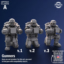 Heavy Weapons Team. Steelstorm Regiment. Imperial Guard. Compatibility class A.