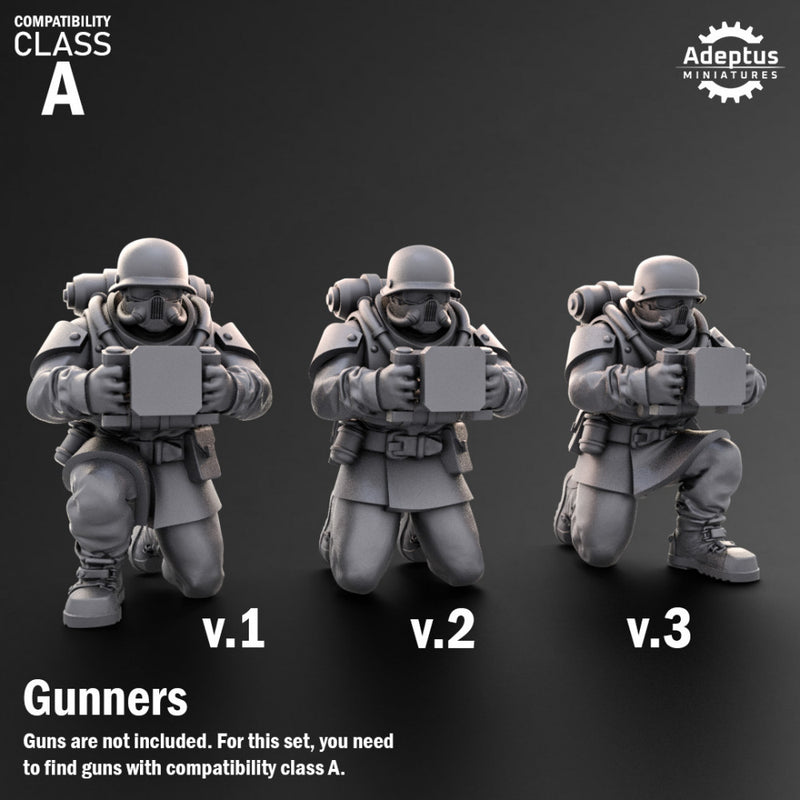 Heavy Weapons Team. Koelner Regiment. Imperial Guard. Compatibility class A. - Only-Games