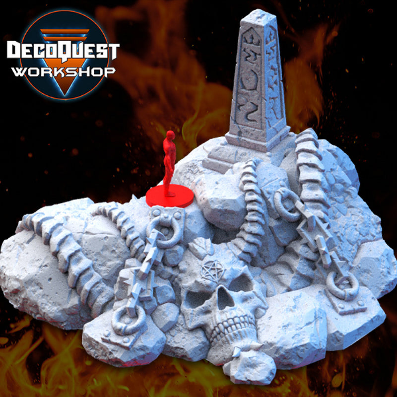 Fallen demon Rock - Only-Games