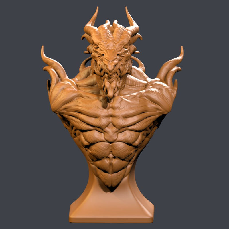 DRAGONBORN 90mm Bust - Only-Games