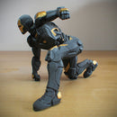IRONMAN MK42 - Super Hero Landing Pose - 20 CM base