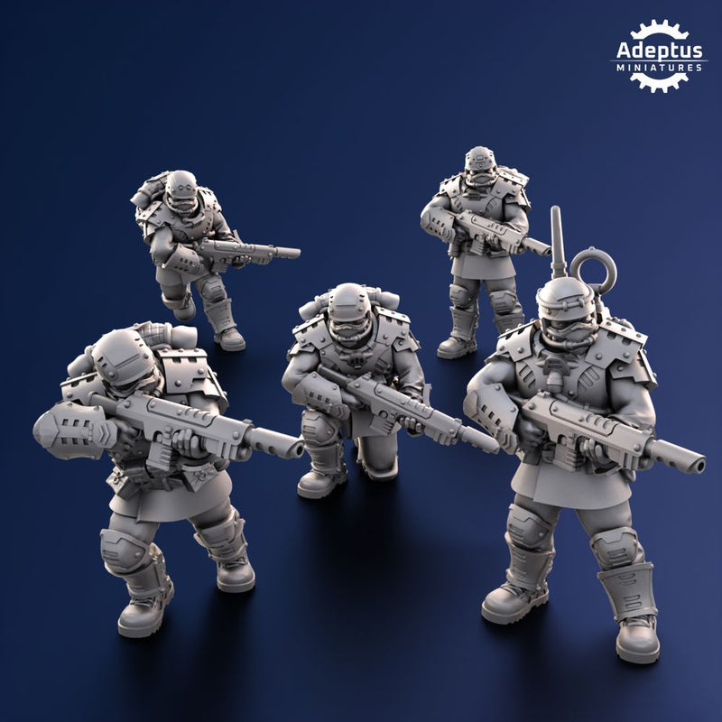 Squad. Steelstorm Regiment. Imperial Guard - Only-Games