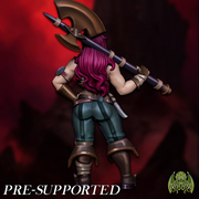 Moxi The Barbarian[PRE-SUPPORTED]  Female Fighter Bandit - Only-Games