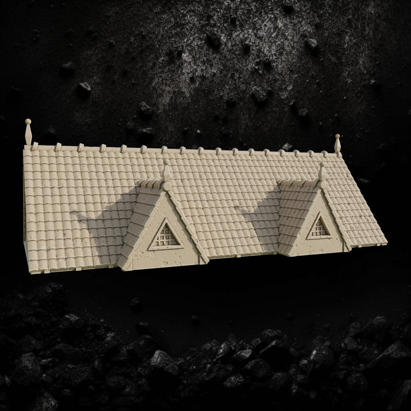 Noble House of Bereria 2 - Fantasy Village Terrain STL, DnD & Wargaming Scenery