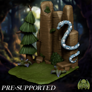 Forest Scenery [PRE-SUPPORTED] Diorama - Only-Games