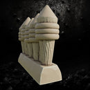 Wood Fence - Tabletop Terrain Prop STL, DnD & Wargaming Scenery